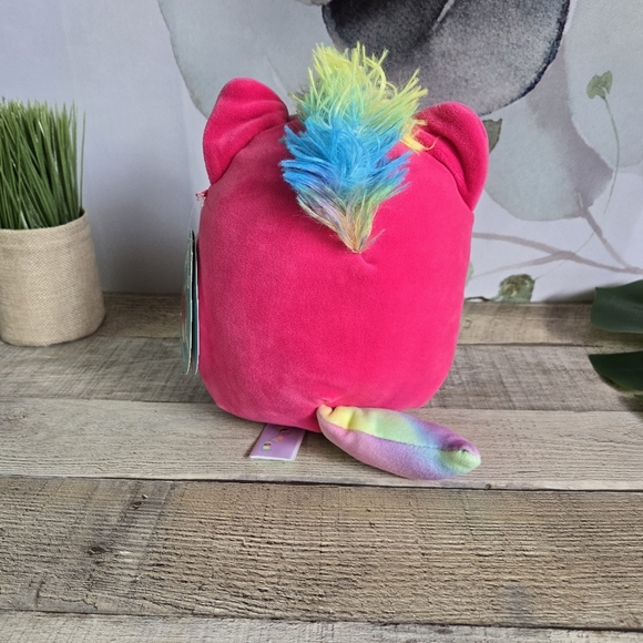 SQUISHMALLOWS | Lizette Pink Unicorn Cat Plush Toy - Picture 3 of 10